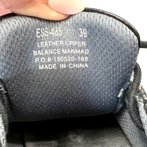 Alegria Essence Night Poppy Silver and Black Leather Sneakers - Picture 10 of 12